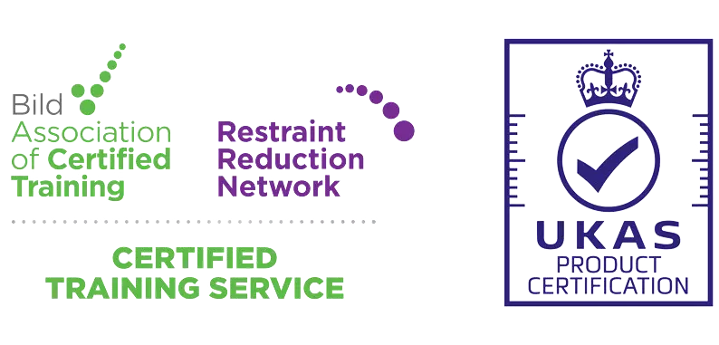 BILD ACT and Restraint Reduction Network certification logos
